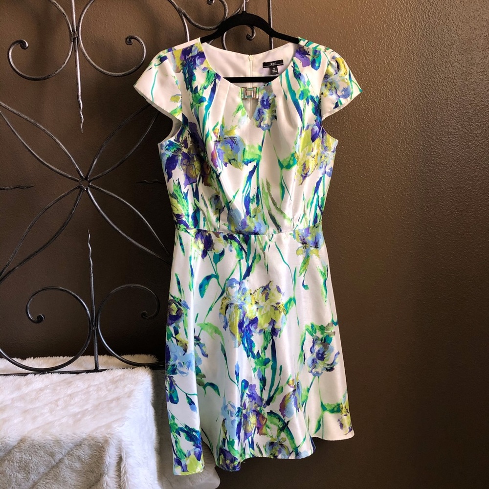 Printed Floral Dress